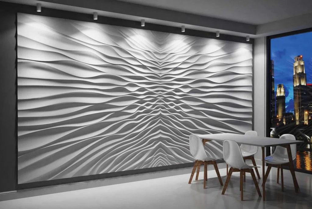 3D Gypsum Mural - ILLUSION - DecorMania.eu