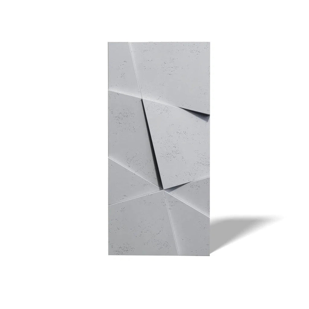 Concrete 3D Wall Panel CRYSTAL - DecorMania.eu