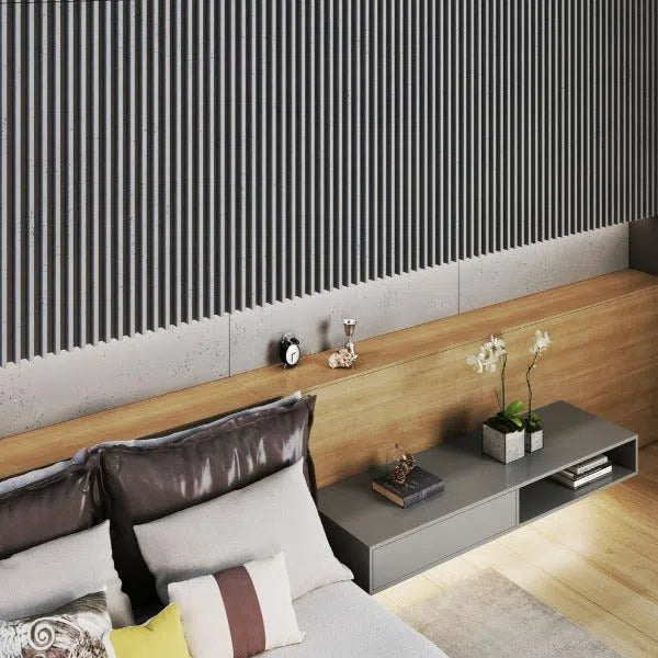 Concrete 3D Wall Panel RIFT S - DecorMania.eu