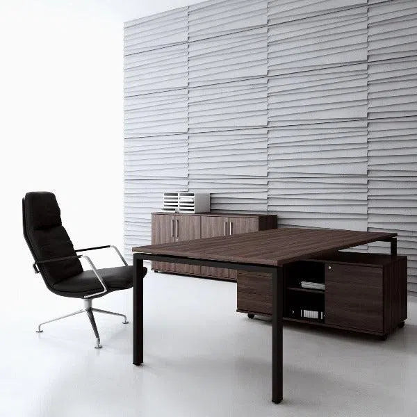 Concrete 3D Wall Panel SHUTTERS - DecorMania.eu