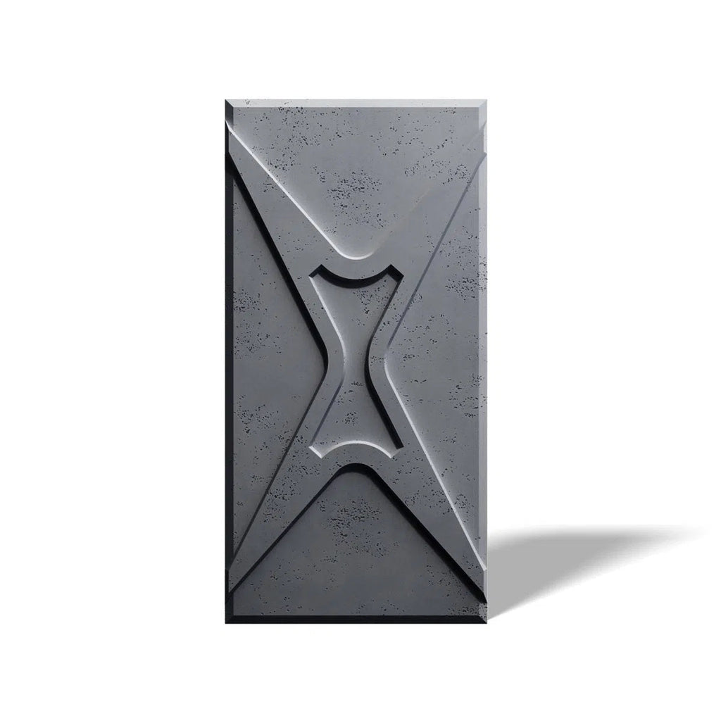 Concrete 3D Wall Panel STARS - DecorMania.eu