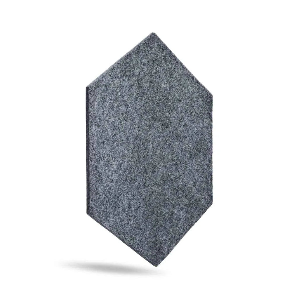 HEXA Felt 2D Panel - GREY - DecorMania.eu