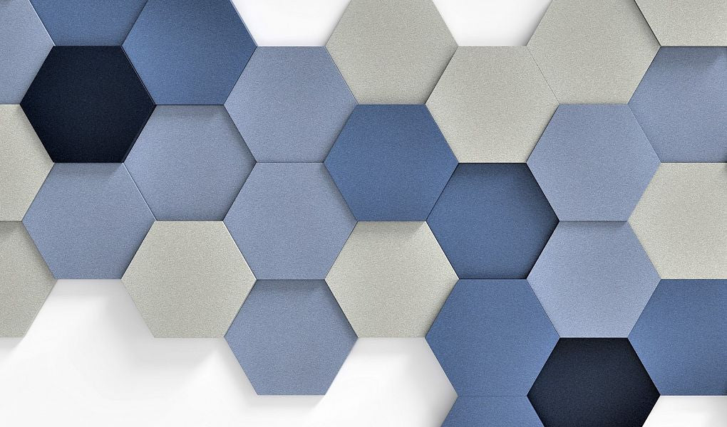 HEXA M Soft Acoustic Wall Panel - DecorMania.eu